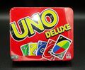 Uno Deluxe I Kartenspiel I Mattel I Blechdose I K0888 I 2-10 Spieler I ab 7Jahre