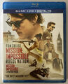 Mission Impossible Rogue Nation (Blu-ray/DVD, 2015, 2-Disc Set) Brand New Sealed
