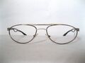 Vintage Schmale Pilotenbrille Brillenfassung Zeiss Curved NEU Optiker-A