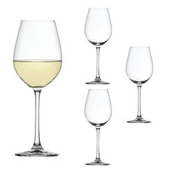 Spiegelau Weingläser 4720172 Salute Weißweinglas 4-er Set Weinglas Kristallglas