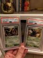 Pokemon Pinsir & Heracross Undone seal Holo PSA 10 Japanese