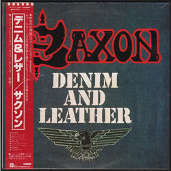 Saxon - Denim And Leather (Vinyl LP - 1981 - JP - Original)