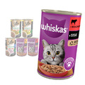 WHISKAS + SHEBA NATURE'S COLLECTION AROMENMISCHUNG IN SAUCE KATZENFUTTER 6x400g