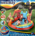 Bestway Kinderpool Wasserspielcenter Planschbecken Lava Lagoon 265 x 265 x 104cm