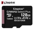 128GB Kingston Micro SD Karte SPEICHERKARTE 100MB/s UHS-I SDXC Memory Card