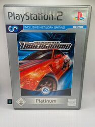 Need For Speed: Underground (Sony PlayStation 2, 2004) OVP mit Anleitung