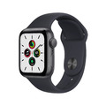 Apple Watch SE 40 mm Spacegrau Aluminiumgehäuse mit schwarzem Sportband - normal...