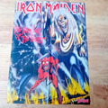 IRON MAIDEN - Poster 41 x 57 cm - The Number of the Beast / Killers- Heavy Metal