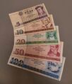 Banknoten 5-100 Mark 1971-75  
