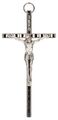 Kruzifix Jesus Christus Corpus INRI Kreuz Metall 11 cm silberfarben Wandkreuz