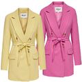 Only Damen Blazer Jacke Kurzmantel Damenjacke Damenblazer Mantel ONLGianna Life