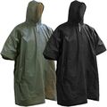 NEU US BW Regenponcho Bundeswehr Schwarz Oliv Regen Poncho Army Nässeschutz Cape