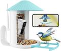 Birdfy Vogelhaus mit Kamera, Vogelfutterstation, Futterstationen für Wildvögel