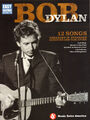 Bob Dylan 12 Songs for Easy Guitar Songbook Noten Tab für Gitarre leicht