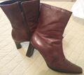 Tamaris Hochwertige elegante marken ECHT Leder Stiefelette cognac GR:4o NP:79,99