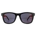 Hugo by Hugo Boss Sonnenbrille HG 1070/S 807 AO glänzend schwarz rot verspiegelt