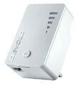 devolo WiFi Repeater ac Powerline WLAN Verstärker Steckdosen Adapter, 1 LAN-Port