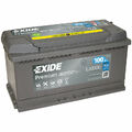 Exide Premium Carbon Boost 12V 100 Ah 900A A EA1000 ersetzt EA1005