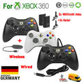 Für Microsoft Xbox 360 PC Win 7/8/10 Wired/Wireless Controller Gamepad Joy-stick