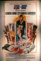 James Bond 007 - Leben und sterben lassen - Filmposter A1 84x60cm gefaltet