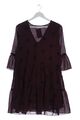 NA-KD Langarmkleid Damen Gr. DE 38 rot-schwarz Casual-Look