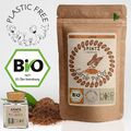 250g Bio Carob Pulver, Johannisbrotbraum, natürlich, plastikfrei + Gewürzglas