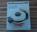 Cloer Vintage Waffeleisen Waffelautomat Typ 935 Retro antihaft 850W | Ø19 cm