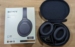 Sony WH-1000XM4 kabelloser Bluetooth Noise Cancelling Kopfhörer Midnight Blue