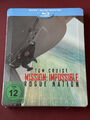 Mission Impossible Rogue Nation Steelbook BluRay Tom Cruise"Neuwertig"