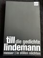 Die Gedichte von Till Lindemann In Stillen Nächten | Messer