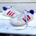 ADIDAS ADVANTAGE VS K KINDER-SNEAKER SPORTSCHUHE GR. 30 WEISS UNISEX