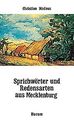 Sprichwörter und Redensarten aus Mecklenburg | Buch | Zustand gut