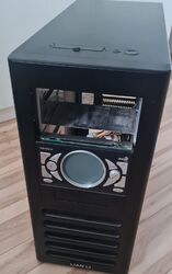 Lian Li PC-7F Midi Tower ohne Netzteil schwarz Aluminium