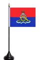 Britische Armee Royal Artillery Corps Polyester Tisch Schreibtisch Flagge 