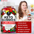 Keto Slimming Gummies 25,000,000mg Apple Cider Vinegar ACV Weight Loss 60 Gummy