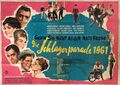 Schlagerparade 1961 orig. Filmplakat DIN A0 Ted Herold Bill Ramsey Rehak Grafik