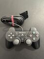 PS2 Controller Schwarz Dualshock 2 Sony PlayStation SCPH10010 sehr guter Zustand