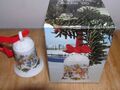 Hutschenreuther Weihnachtsglocke 1985 - 7 cm - bunte Originalverpackung + andere