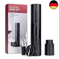 Elektrisches Weinflaschenöffner-Kit, Elektrischer Korkenzieher, Automatisch 