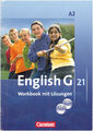 English G21 A2 Workbook + Lösungen Englisch Klasse 6 Gymnasium Cornelsen NEU