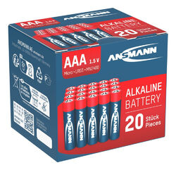 Ansmann LR03 Batterie Red (Alkaline), AAA/Micro (20-er Box)