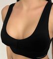 2er Set Sport BH Seamless Bustier Fitness BH Sport Top mit Brustpolster M-3XL