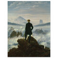 Caspar David Friedrich, Der Wanderer über dem Nebelmeer, Poster