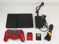 PLAYSTATION PS2 Slim Konsole, mit Controller + Memory, Sony GUT (318) !!!