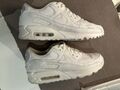 EU Größe 45 - Nike Air Max 90 Essential White 2019 Komplett Leder