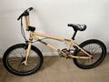 Mongoose BMX Programm 20"" Pro Park Street & Dirt Bike beige Vintage maßgeschneidert