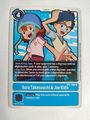 Sora Takenouchi & Joe Kido BT5-088 Digimon Card Game Rare