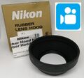 🎦VIDEO👀[Unbenutzt] Nikon HR-2 Gummi-Gegenlichtblende für Nikkor Auto 50mm...