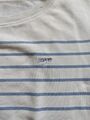 Sommersweatshirt von Esprit , weiß/blau gestreift