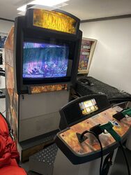 Atari Maximum Force DX Deluxe Arcade Spielautomat 1997 Videospielautomat
